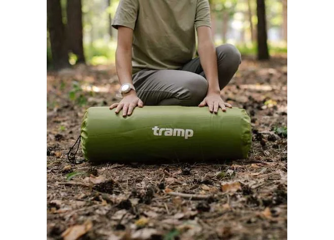 Коврик самонадувающийся Tramp Comfort 194x57x7 см Olive Фото 2